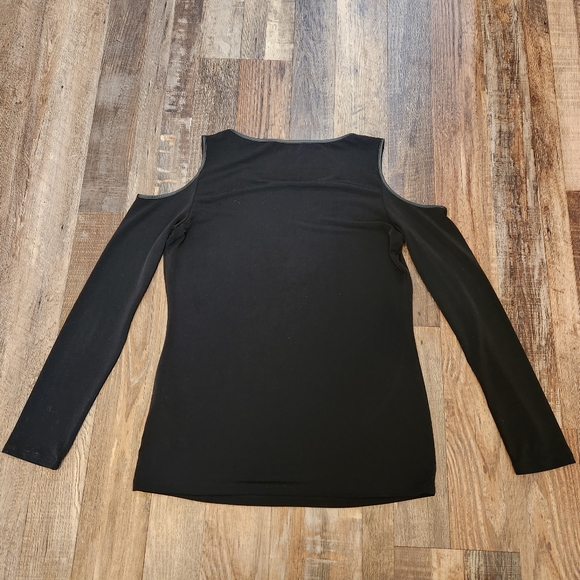 Calvin Klein Cold Shoulder Long Sleeve - Picture 2 of 3